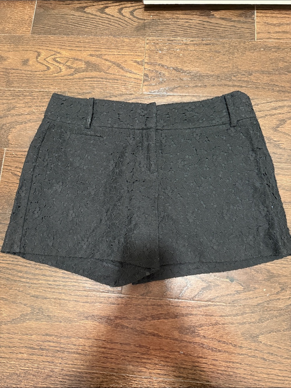 Black Lace Dress Shorts